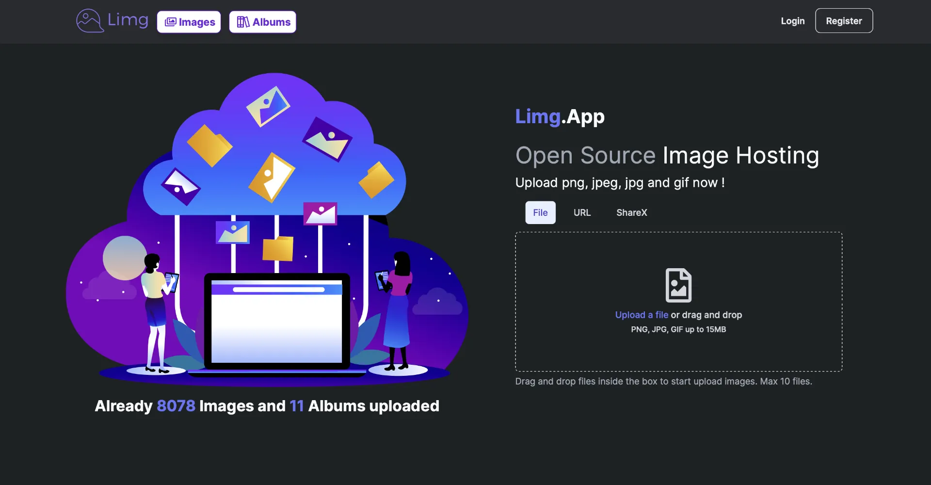 Limg home page